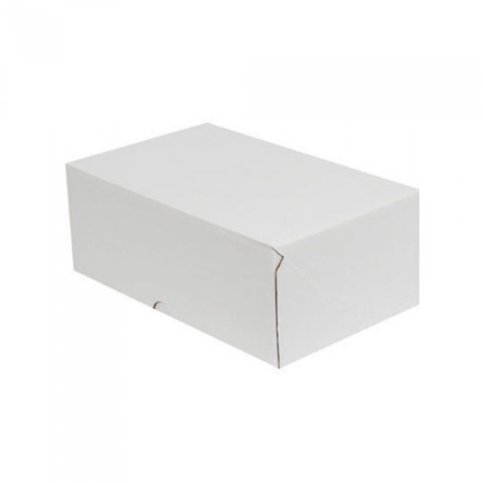Beyaz Kilitli Kargo Kutusu 20x13x7,5 cm