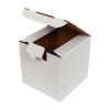 Beyaz Kilitli Kargo Kutusu 10,5x10,5x10,5 cm