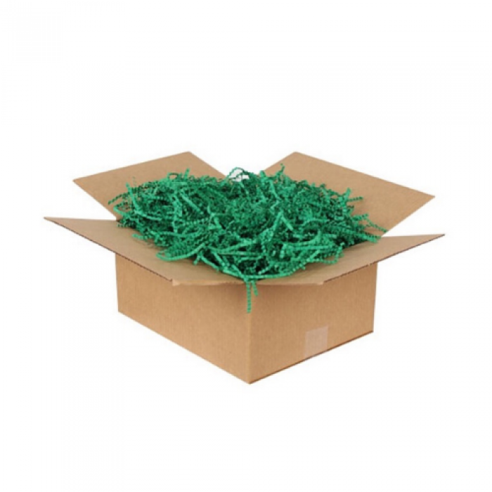 Zigzag/Kırpık Kağıt- Koyu Yeşil Renk (250 gr)
