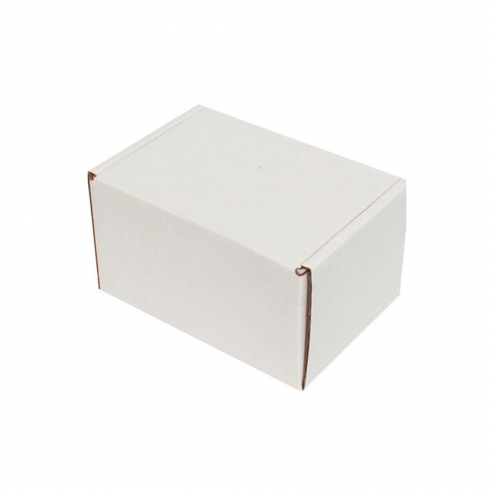 Beyaz Kilitli Kargo Kutusu 12x8x6,5 cm