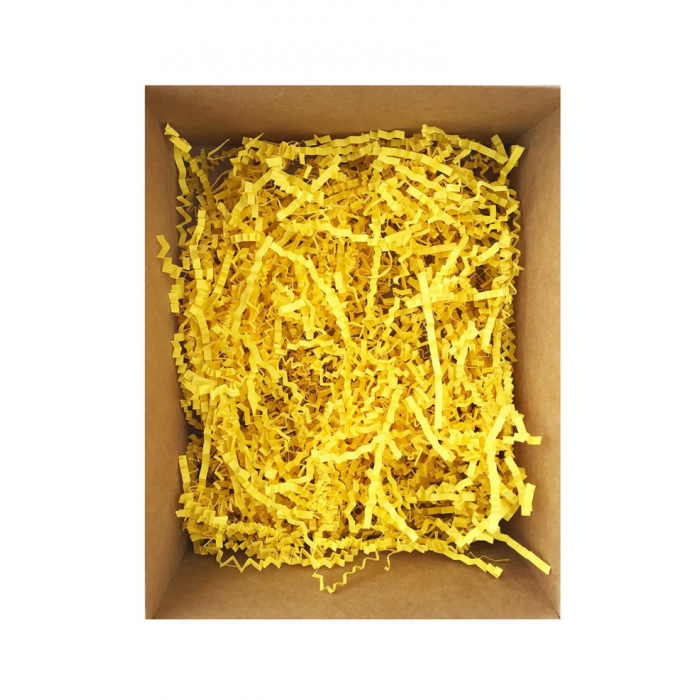 Zigzag/Kırpık Kağıt- Sarı Renk (250 gram)